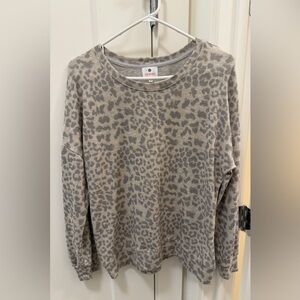 Sundry Leopard Print Women's Top
